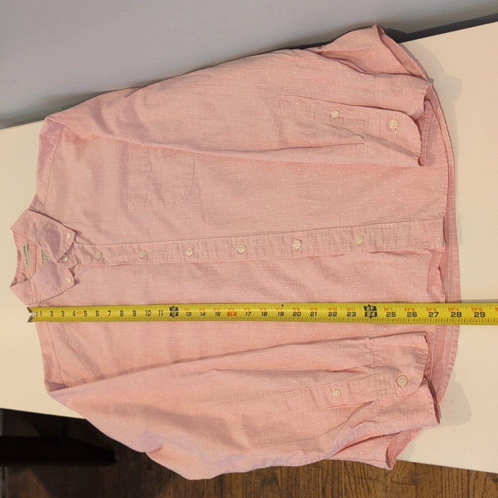 J. Crew Men's Medium Slim Untucked Stretch Long Sleeve Button Down Style #AM367J - Picture 14 of 16